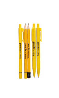Branded pencils merch